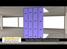 Shaftwall Install 275x200