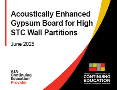 Webinar card acoustically enhanced gypsum board 406x314 copy