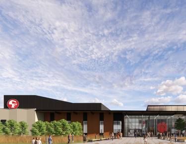 Cedar Falls High School Rendering V2 576x620